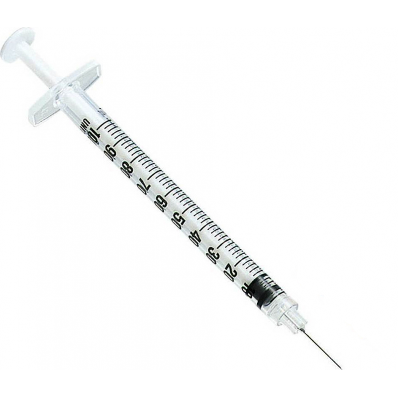 Insulin Syringes 1ml 27Gx1/2'' (100 pcs)