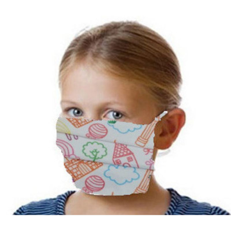 Children's cloth face masks (2 pcs)